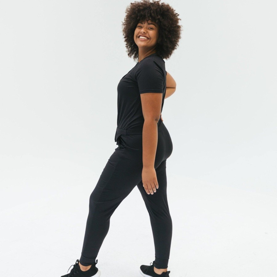 Women Senita Athletics | Weekend Jumpsuit - Black