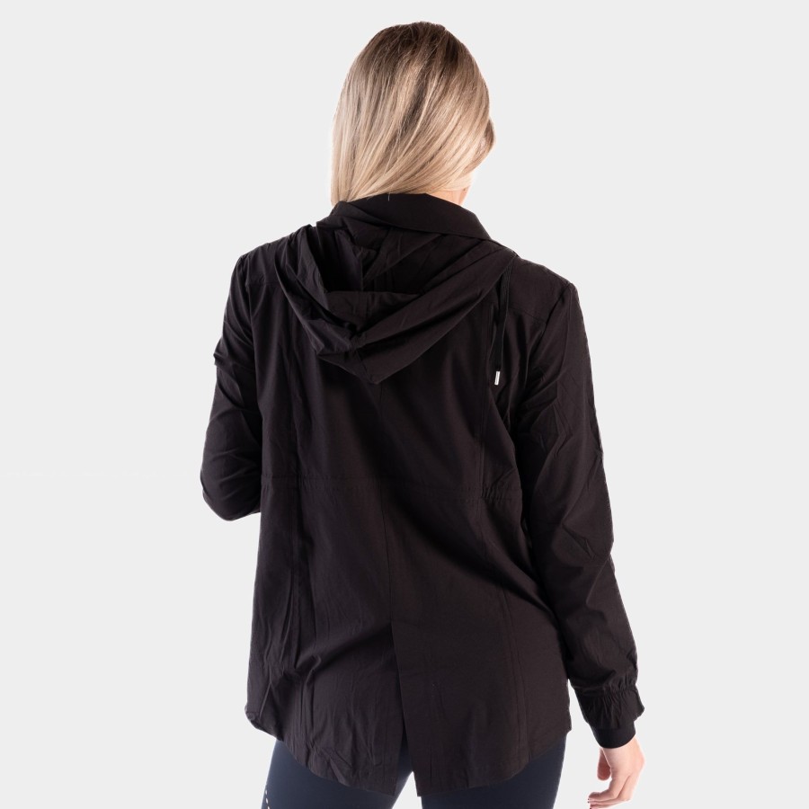 Women Senita Athletics Outerwear | Hudson Jacket-Black