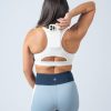 Women Senita Athletics Sports Bras | Lux Sarah Sports Bra-Jet Stream