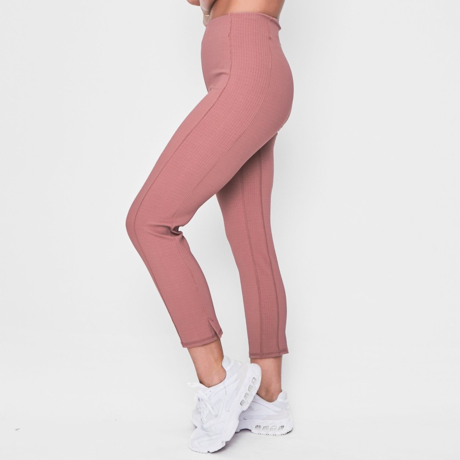 Women Senita Athletics Leggings | Commuter Pants-Mauve