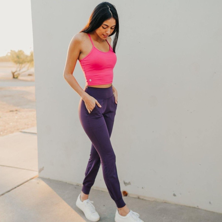 Women Senita Athletics Joggers | Studio Skin Joggers-Eggplant