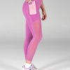 Women Senita Athletics Leggings | Lux Ultra Mesh 7/8 Leggings-Fuchsia