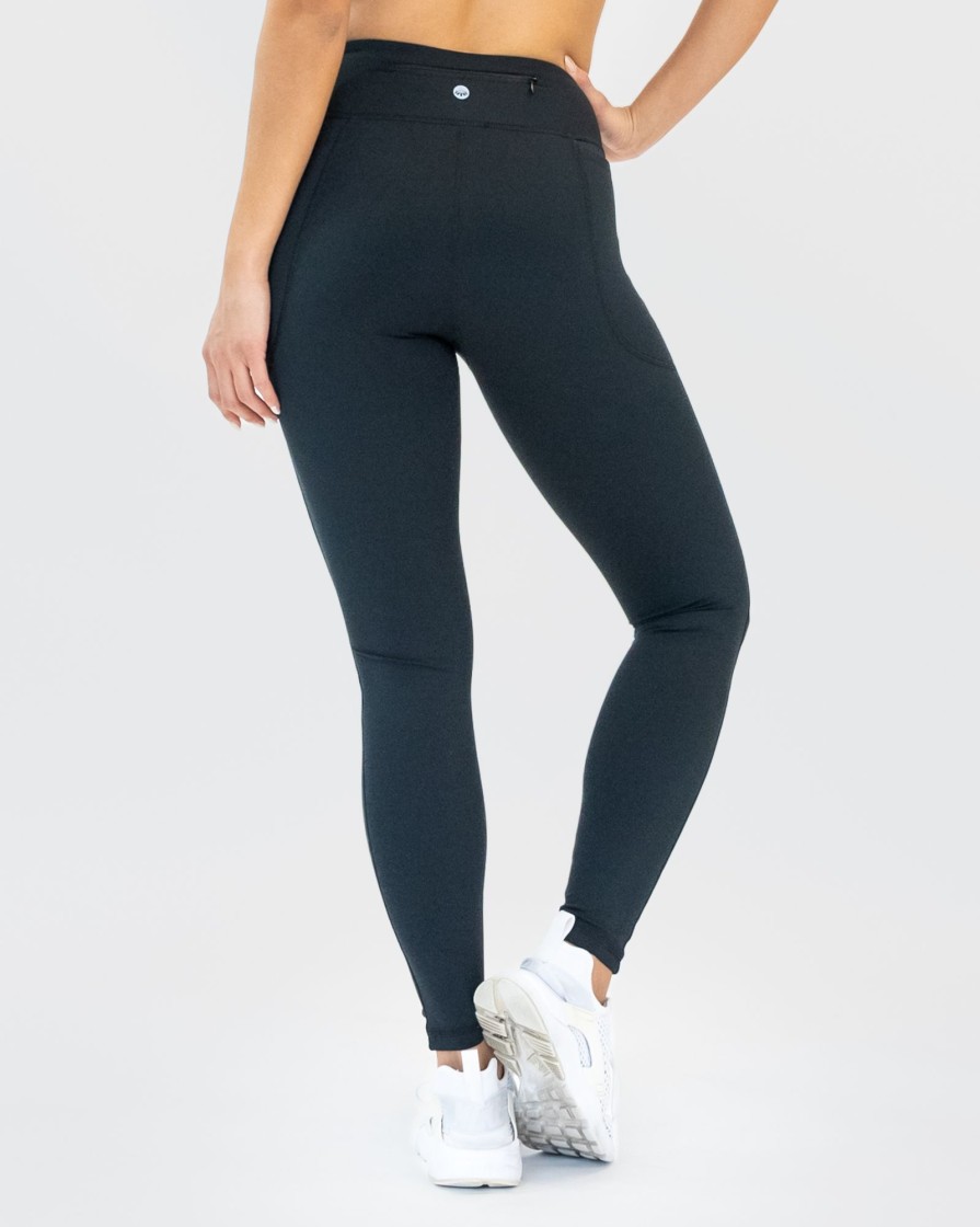 Women Senita Athletics Leggings | Lux Amp Leggings (Multi-Lengths)-Black