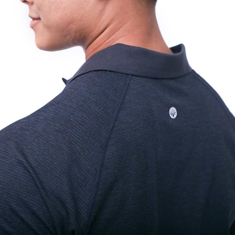 Men Senita Athletics | Interval Polo-Navy