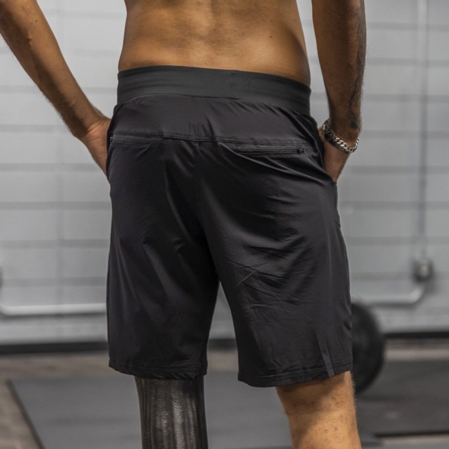 Men Senita Athletics | Everything Short (9 In. Inseam)-Black