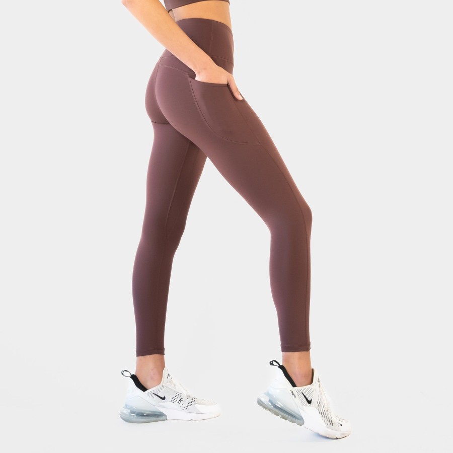 Women Senita Athletics Leggings | Skin High Waisted Vinyasa 7/8-Fossil