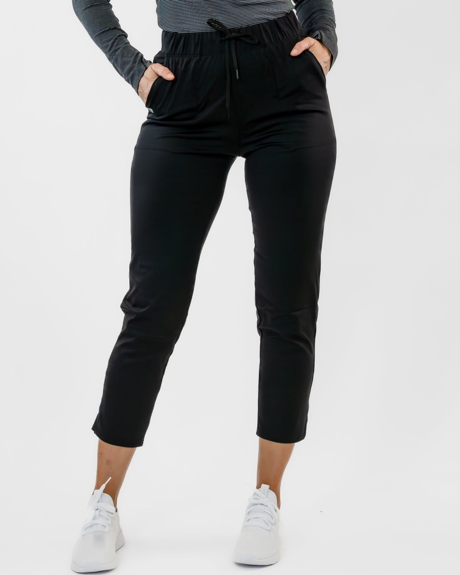 Women Senita Athletics Leggings | Traveler Pants-Black