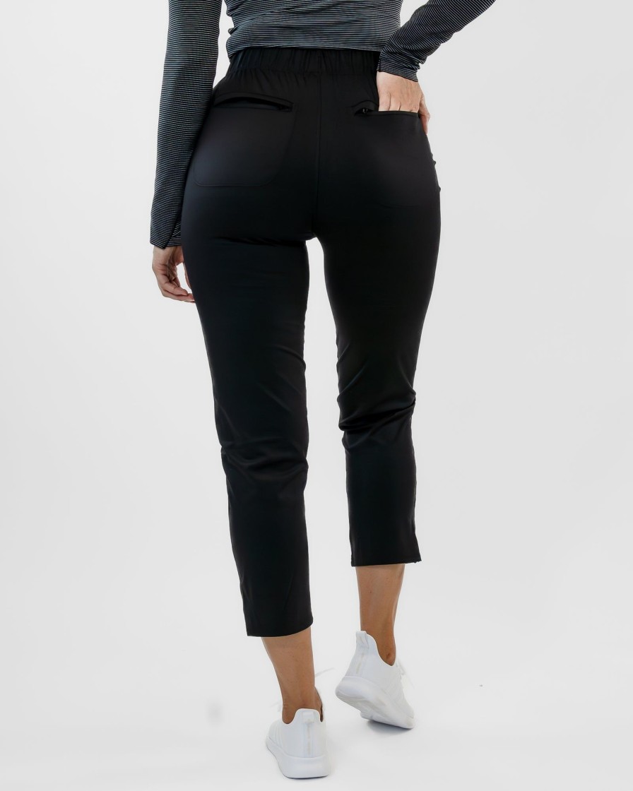 Women Senita Athletics Leggings | Traveler Pants-Black