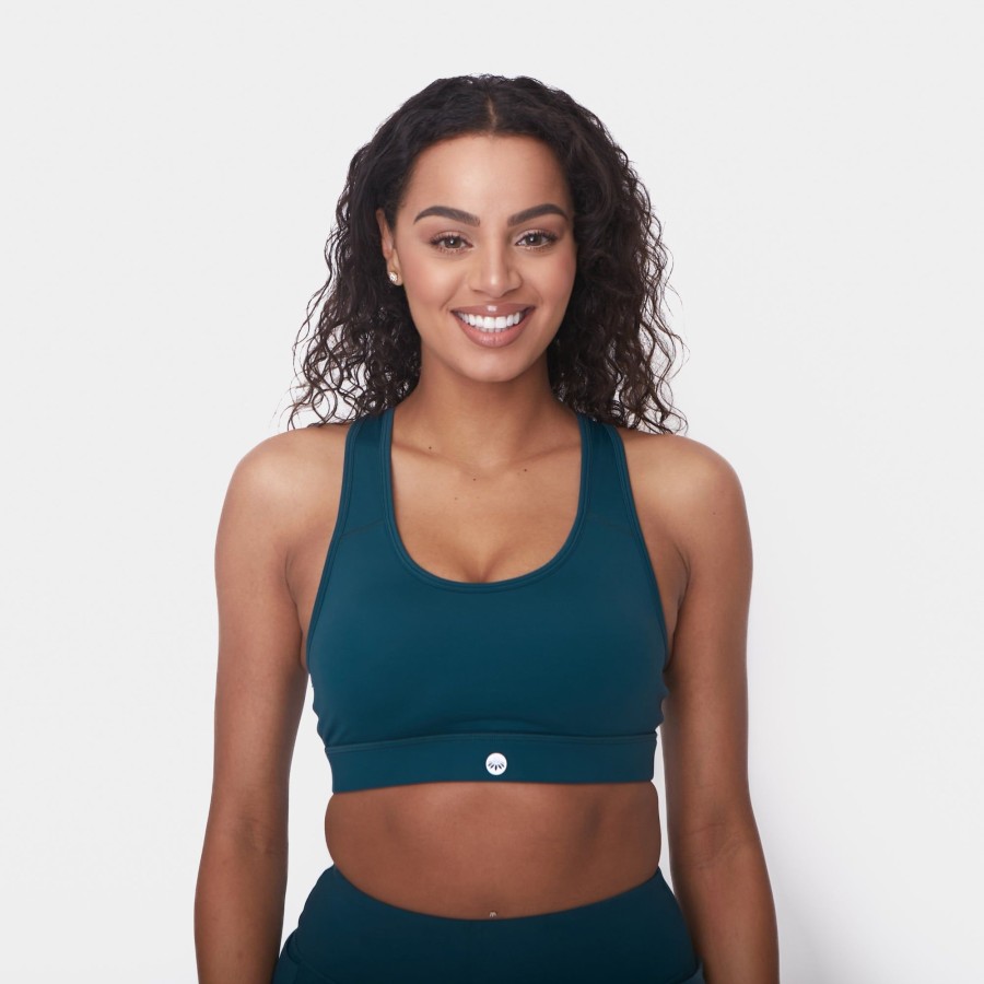 Women Senita Athletics Sports Bras | Sarah Sports Bra-Pacific