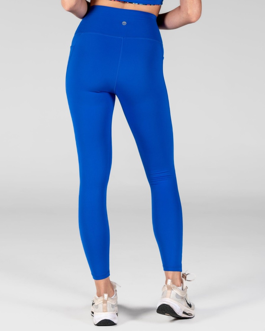 Women Senita Athletics Leggings | Skin Shakti Leggings-Cobalt Blue