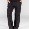 Women Senita Athletics Leggings | Serenity Foldover Pants-Black