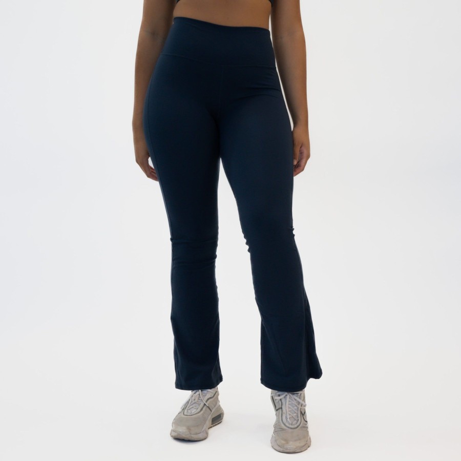 Women Senita Athletics Leggings | Jazz Flare Pants-Navy