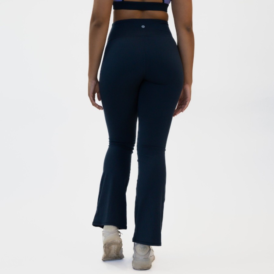 Women Senita Athletics Leggings | Jazz Flare Pants-Navy