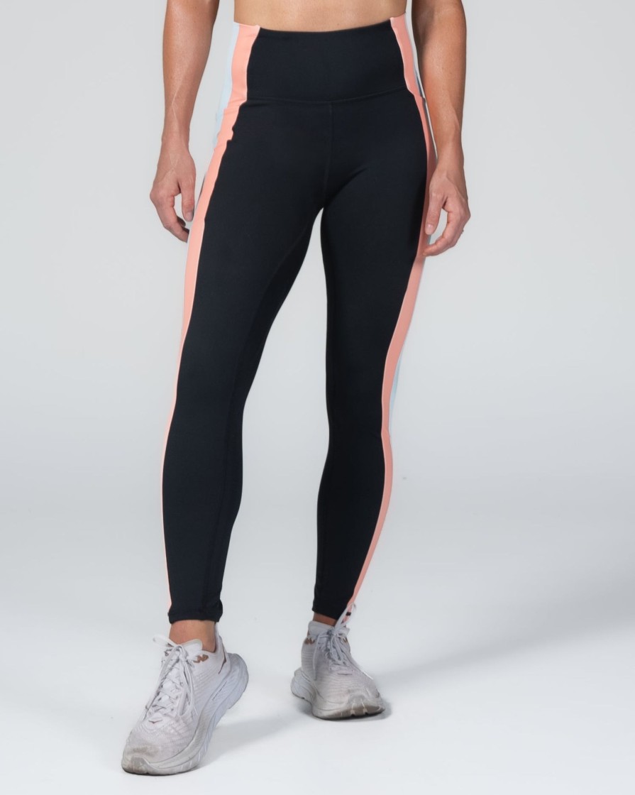 Women Senita Athletics Leggings | Mm Seamed Lux Christina 7/8 Leggings-Coastal