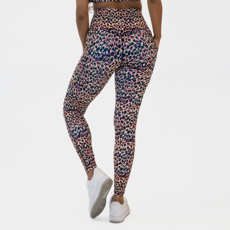 Women Senita Athletics Leggings | Lux Pace Leggings-Electric Leopard