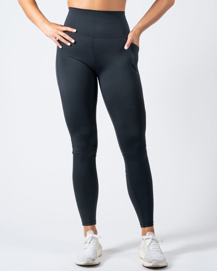 Women Senita Athletics Leggings | Lux Pace Leggings (Multi-Lengths)-Black