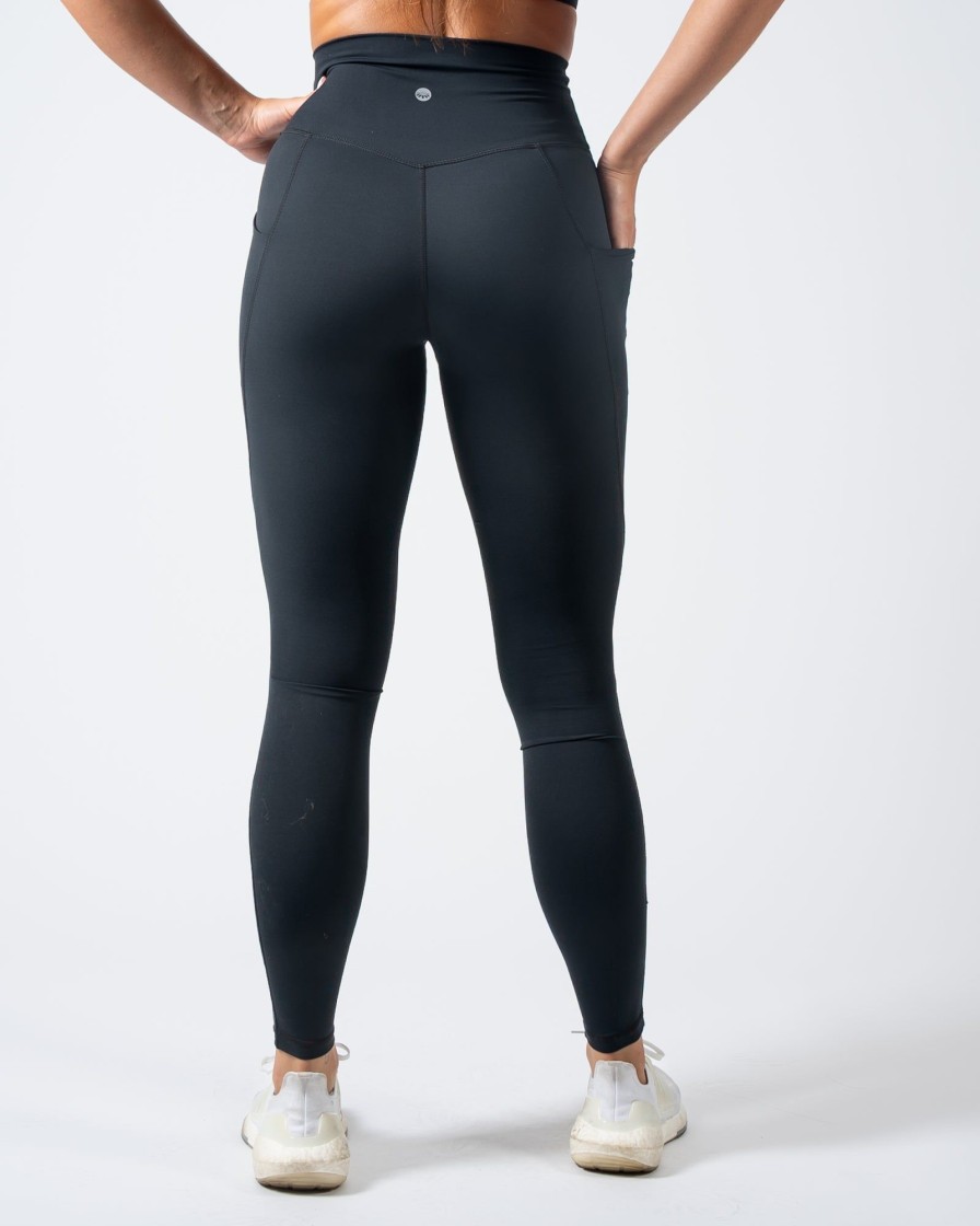 Women Senita Athletics Leggings | Lux Pace Leggings (Multi-Lengths)-Black