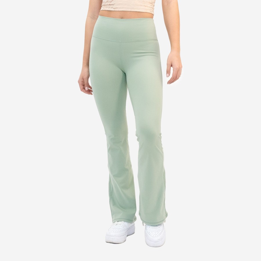 Women Senita Athletics Leggings | Jazz Flare Pants-Sage