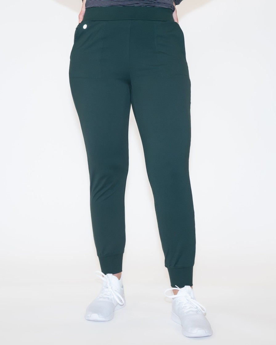 Women Senita Athletics Leggings | The Work From Home Joggers-Juniper