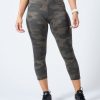 Women Senita Athletics Capris | Skin Shakti Capris-Camo