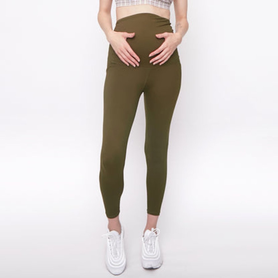 Women Senita Athletics | Lux Maternity Pants - Everglade Spruce