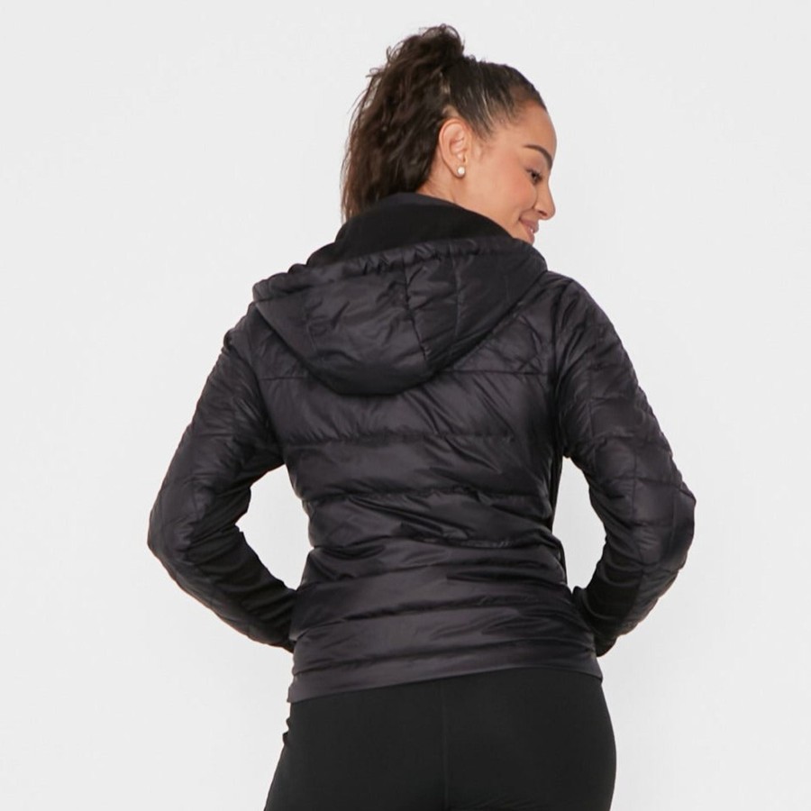 Women Senita Athletics Outerwear | Courtney Puffer Short Coat-Black