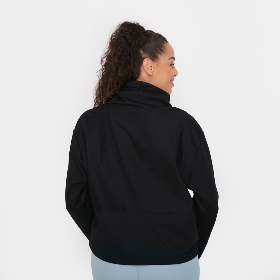 Women Senita Athletics Outerwear | Going Places Pullover-Black