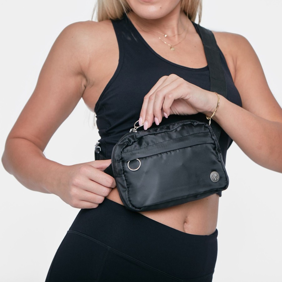 Women Senita Athletics | Belt Bag-Black