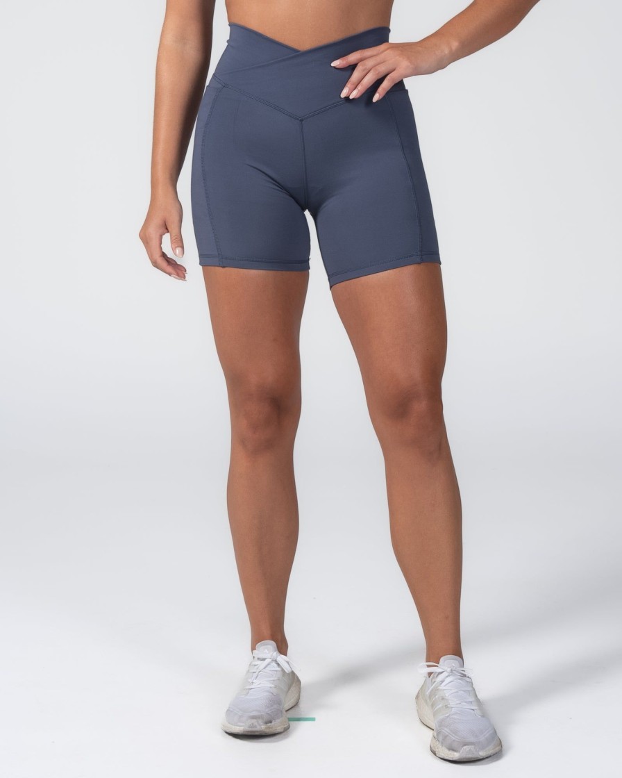 Women Senita Athletics Shorts & Skorts | Mm Skin Crossover Shorts (Multi-Lengths)-Light Navy