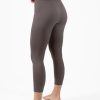 Women Senita Athletics Leggings | Ribbed Seamless Leggings-Espresso