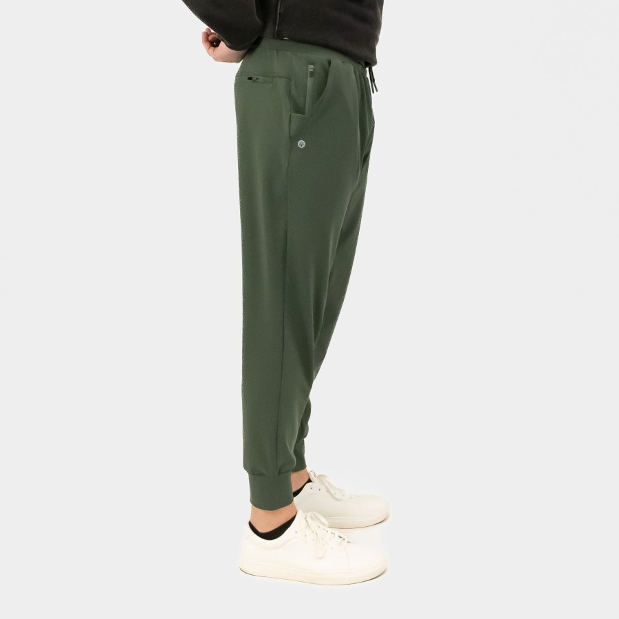 Women Senita Athletics Joggers | Lifestyle Joggers-Evergreen