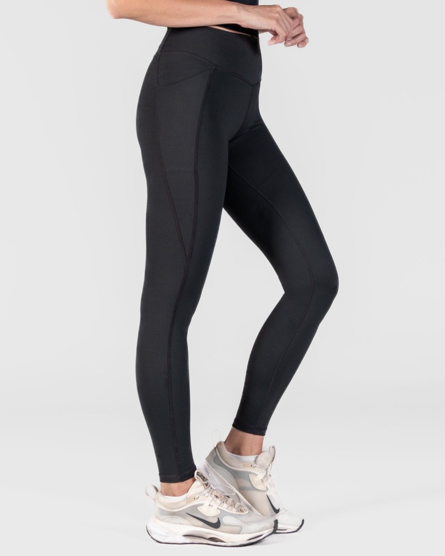 Women Senita Athletics Leggings | Aya Accentuate Your Assets Leggings-Black