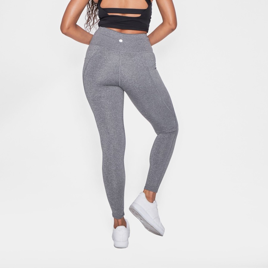 Women Senita Athletics Leggings | Thermal Warm Leggings-Gray